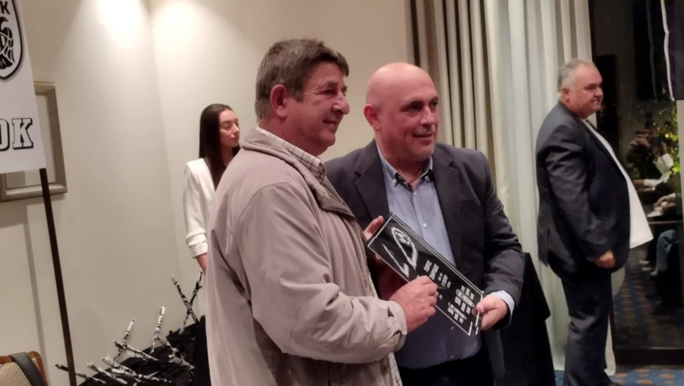 CLUB Φίλων ΠΑΟΚ: Τίμησε τους Σκαρτάδο, Σαλπιγγίδη, Αθανασιάδη σε σπουδαία εκδήλωση (pics, vids)