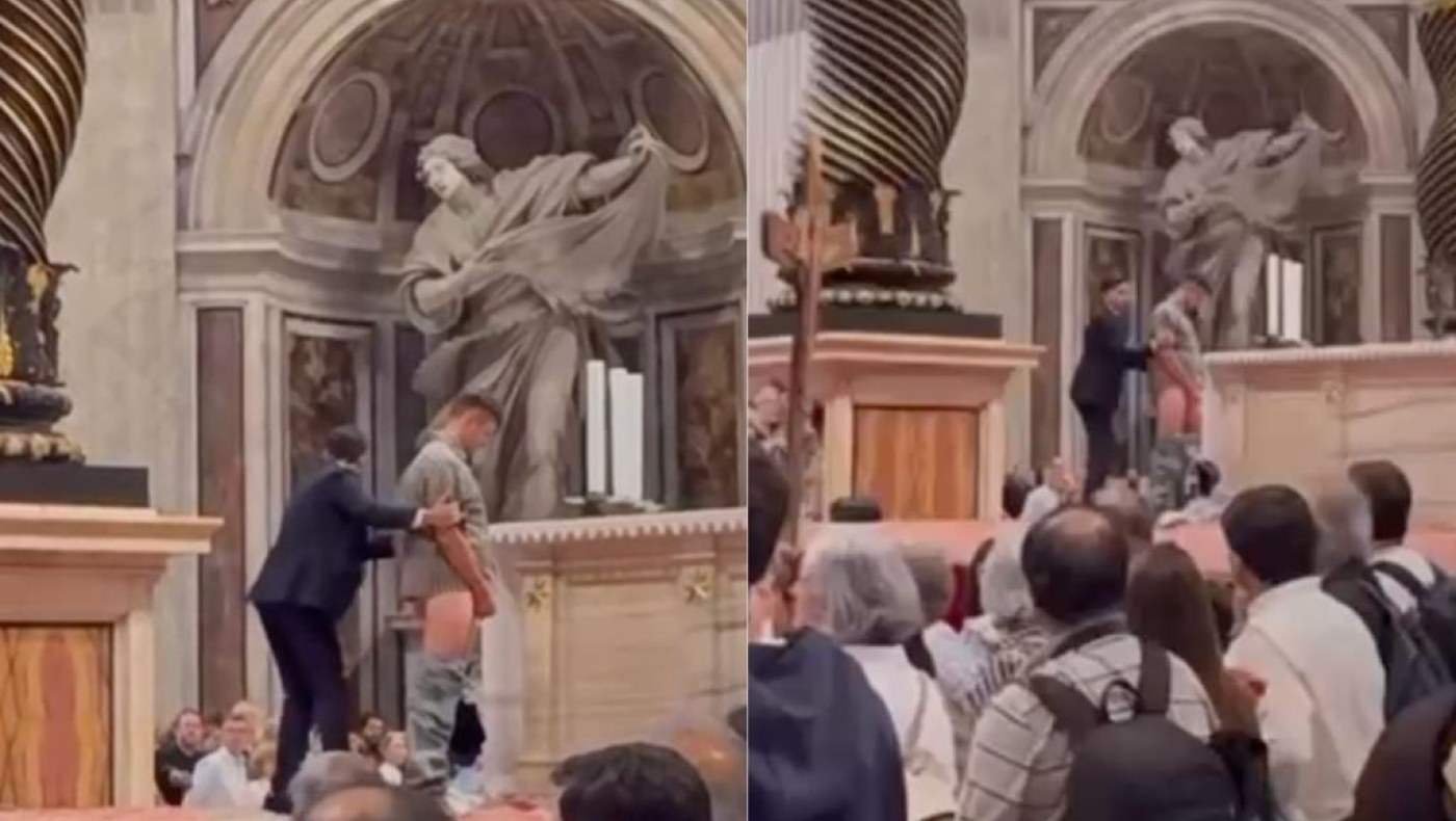 Ποια η τύχη του άνδρα που ούρησε στη Βασιλική του Αγίου Πέτρου