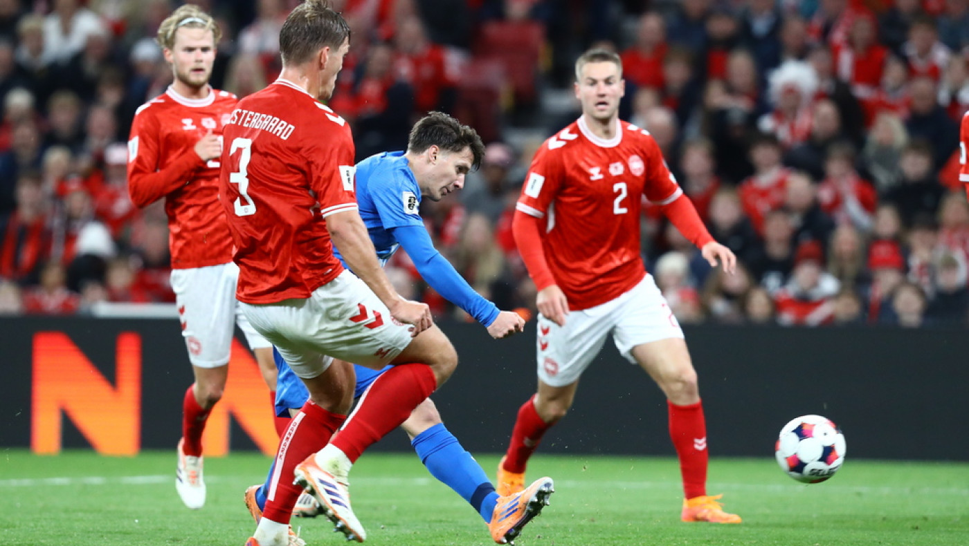 Δανία-Ελλάδα: Ο Τζόλης με εξαιρετικό σουτ εντός περιοχής μειώνει σε 3-1
