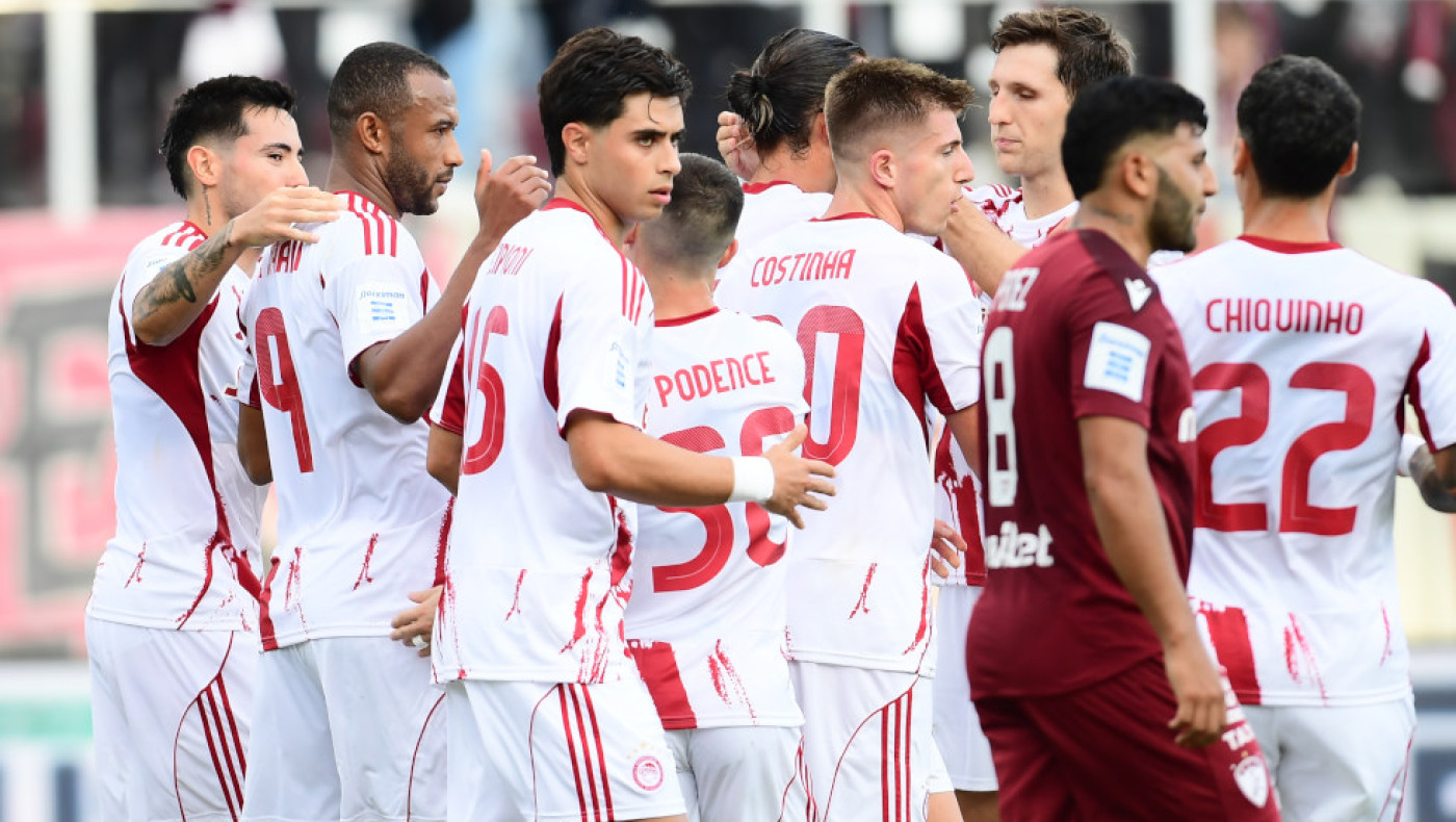 ΑΕΛ-Ολυμπιακός: Ο Ελ Κααμπί έκανε το 0-2 από την άσπρη βούλα (vid)