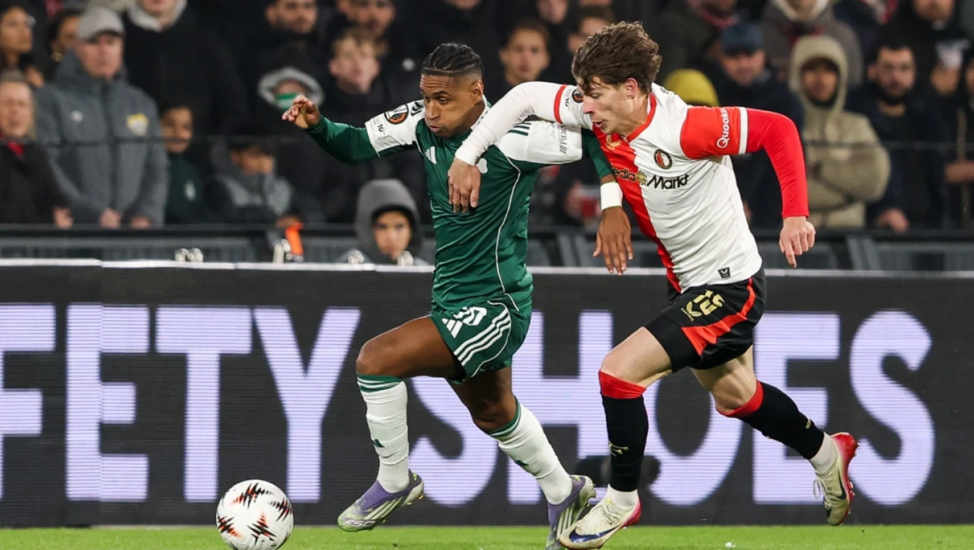 Φέγενορντ-Παναθηναϊκός: Η ισοφάριση των Ολλανδών στη λήξη του ημιχρόνου (vid)