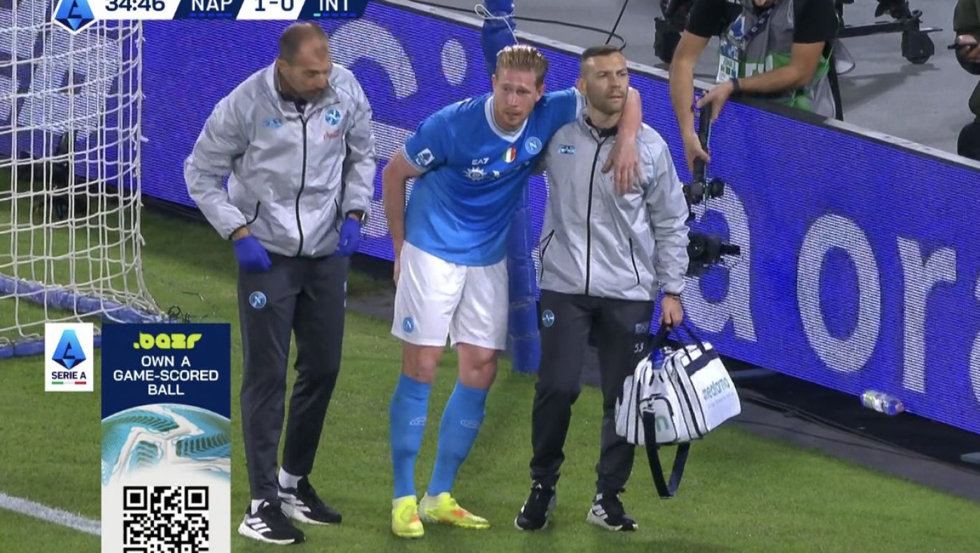 Όσκαρ ατυχίας για τον Ντε Μπρόινε: Σκόραρε με πέναλτι αλλά τραυματίστηκε στην εκτέλεση!