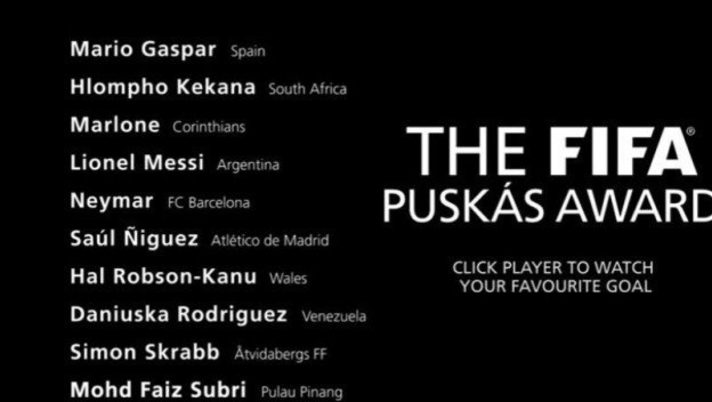 Αυτές είναι οι 10 υποψήφιες  ΓΚΟΛΑΡΕΣ για το βραβείο «Puskas» 2016!