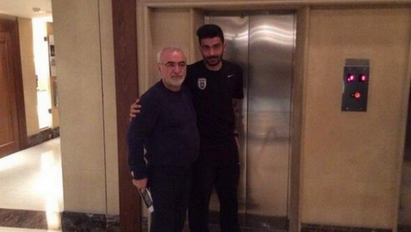 Ο   Ιβάν   Σαββίδης και  ο   Στέφανος    Αθανασιάδης