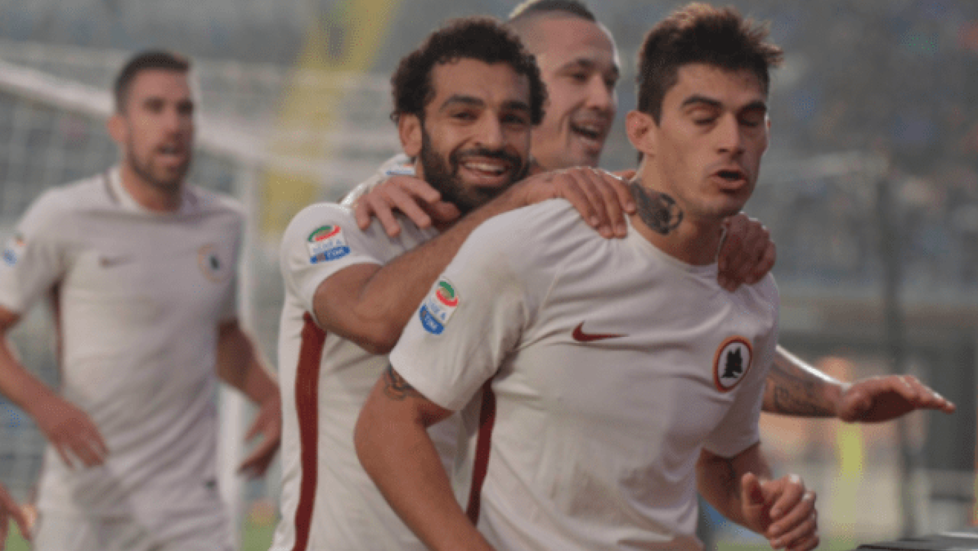 4αρα πρόκρισης για τη Ρόμα με αλήτικη ΓΚΟΛΑΡΑ με ραμπόνα του Περότι!