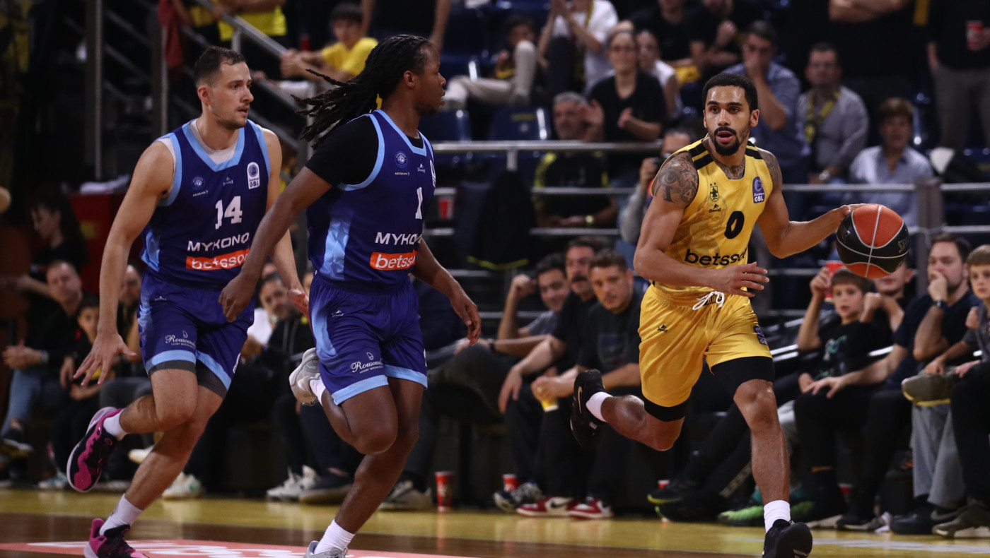 Σαρωτικός ο Άρης απέναντι στη Μύκονο