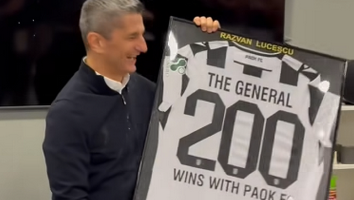 Λουτσέσκου στους παίκτες του ΠΑΟΚ: «Σας ικετεύω, γράψτε ιστορία»