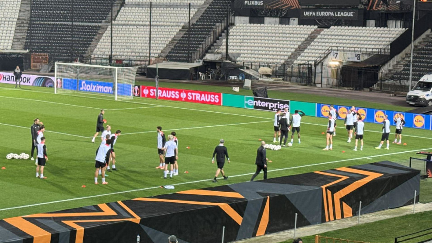 ΠΑΟΚ-Μπραν: Η τελευταία προπόνηση των Νορβηγών στην Τούμπα (pics/vid)