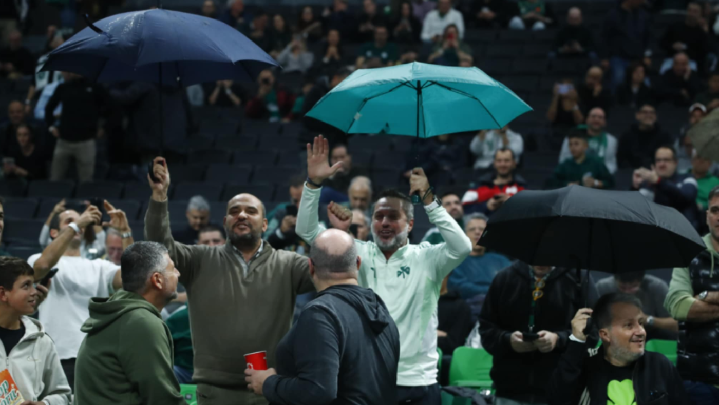 Παναθηναϊκός: «Πικάρισμα» σε Ολυμπιακό με ομπρέλες