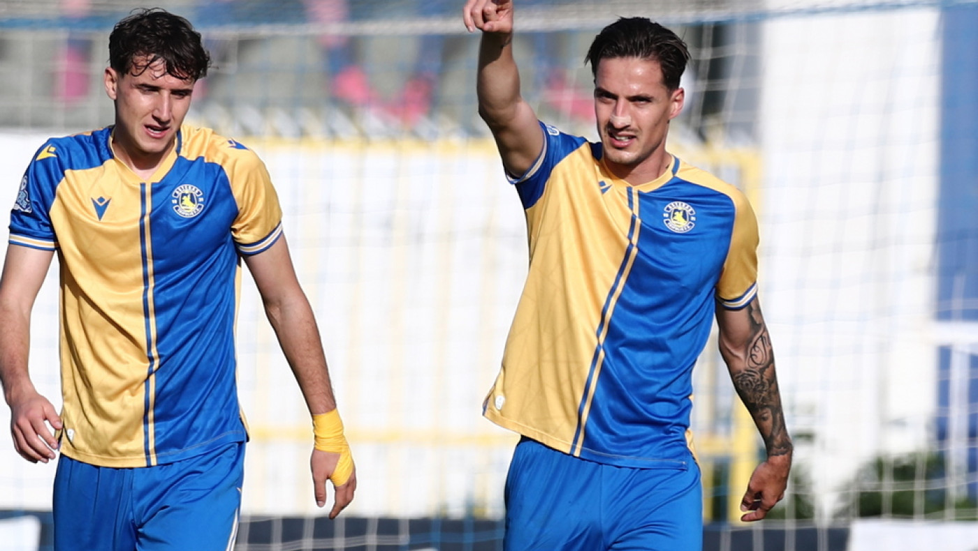 Αστέρας Β-ΠΑΟΚ Β: Ο Σιμόνι με δυνατό σουτ εκτός περιοχής ανοίγει το σκορ