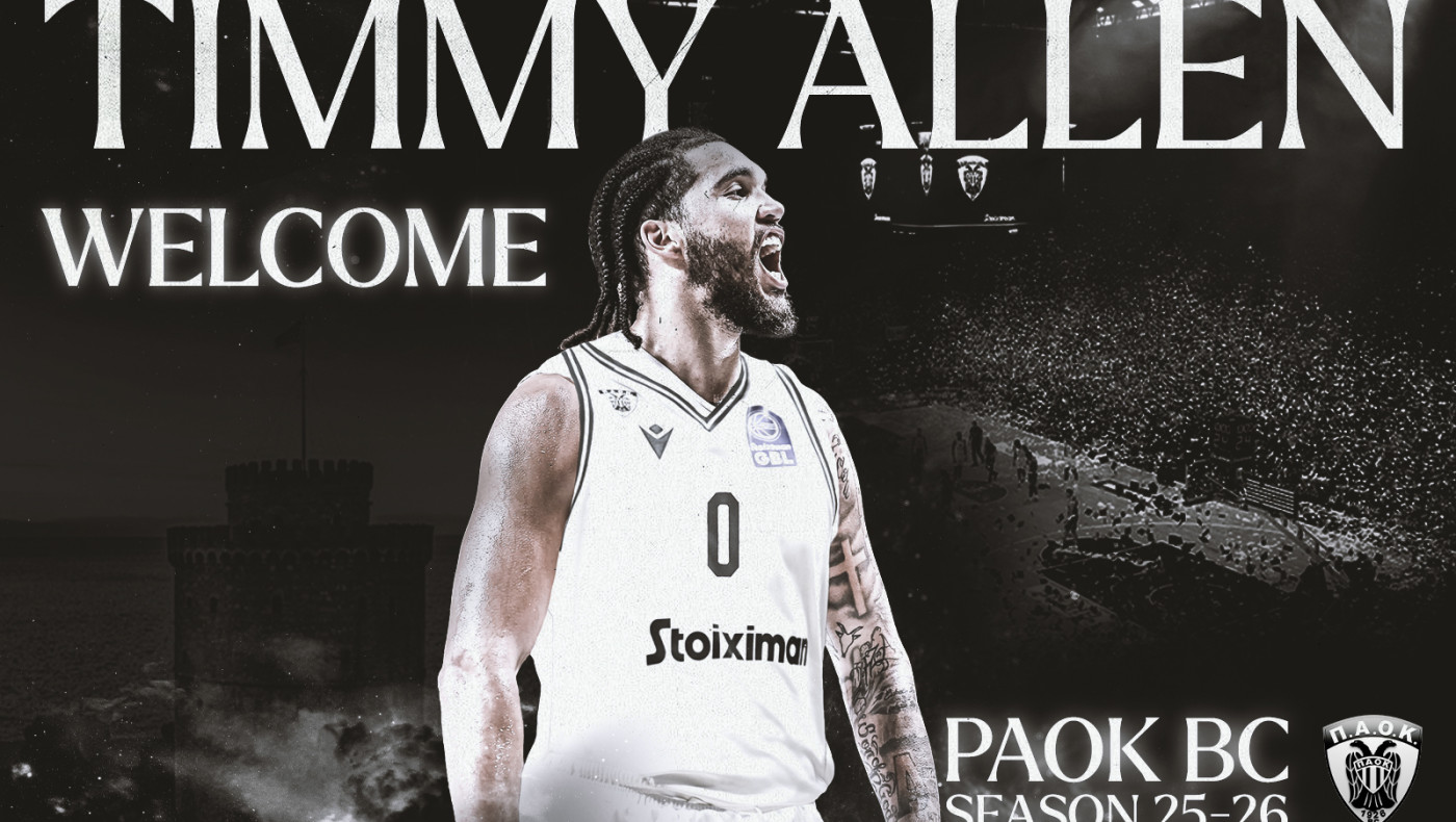 ΠΑΟΚ: Επίσημα ο Τίμι Άλεν στον Δικέφαλο του Βορρά!