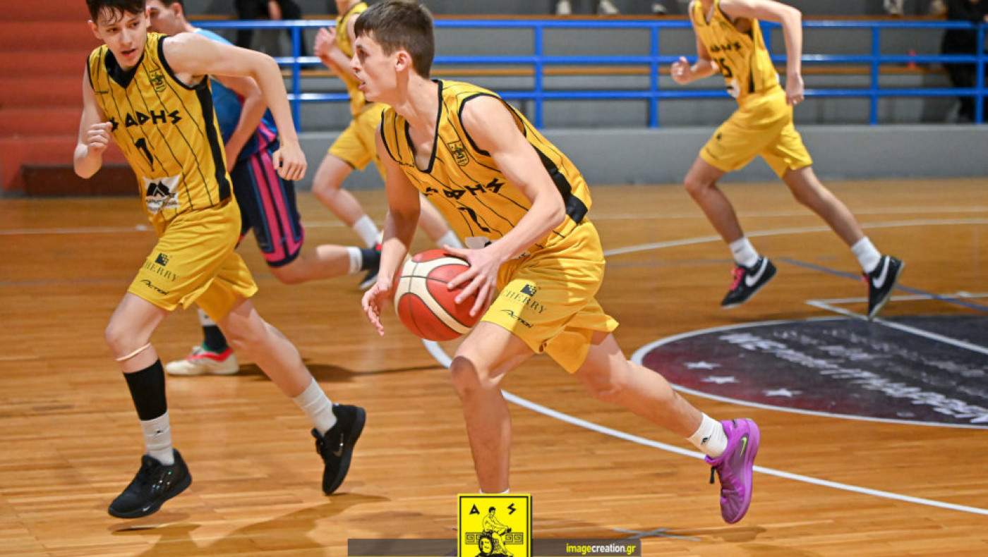 Άρης-Μπάσκετ Παίδων: Άνετη νίκη απέναντι στον Παναθλητικό