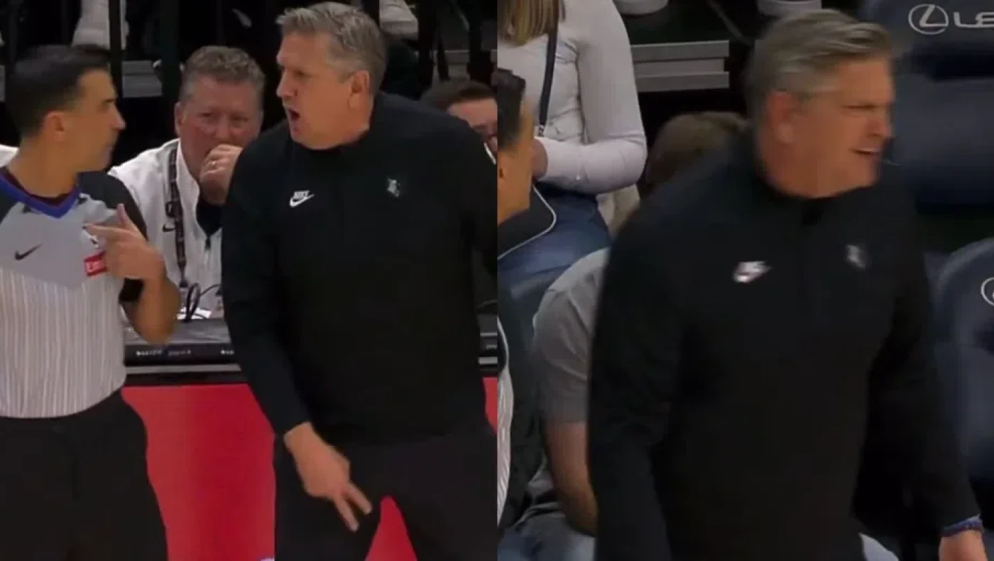 NBA: Έκρηξη οργής του Κρις Φιντς στο Τίμπεργουλβς-Γκρίζλις