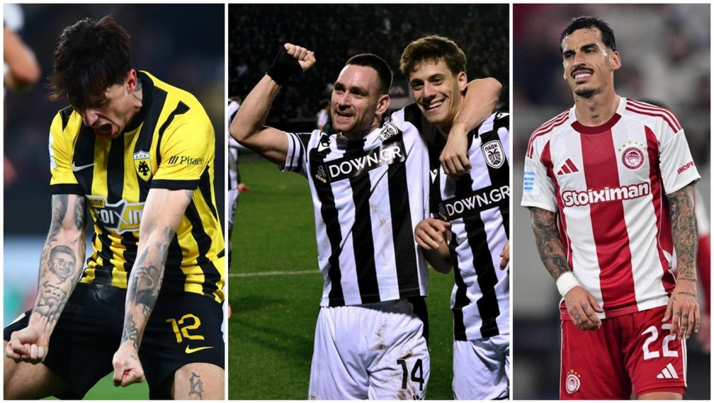 Super League: Χριστούγεννα 2025 VS 2024-Οι διαφορές στη βαθμολογία