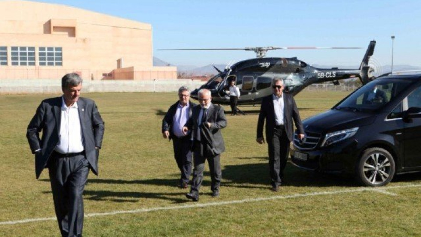 Ελικοδρόμιο στη Θέρμη        θέλει να κάνει  ο Σαββίδης