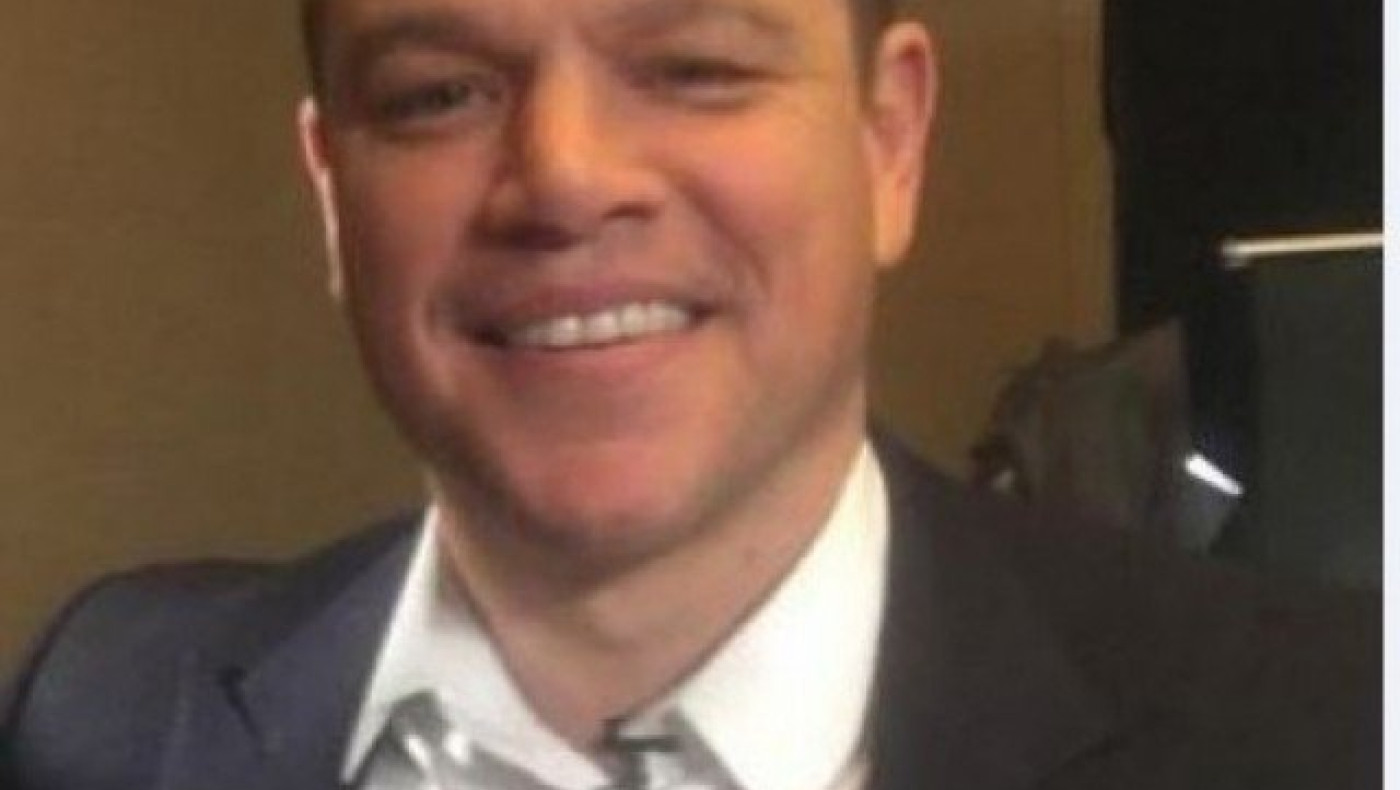 Πασίγνωστος Έλληνας παρουσιαστής φωτογραφήθηκε με τον Ματ Ντέιμον!