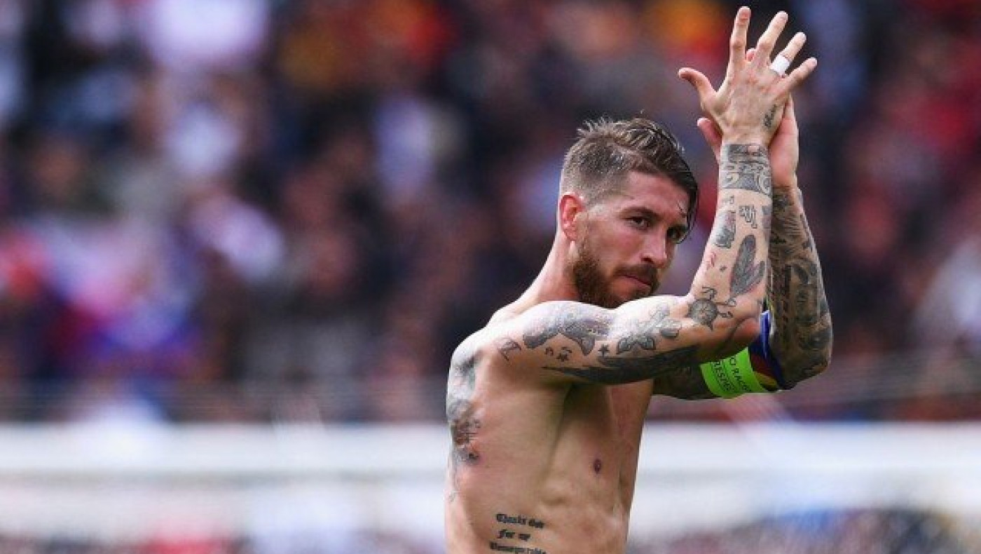 Τα τατουάζ  του                                Ράμος