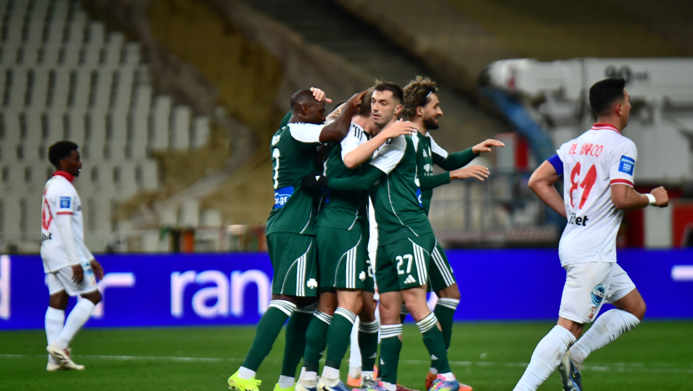 Καθάρισε από το πρώτο ημίχρονο ο Παναθηναϊκός, 3-0 τον Πανσερραϊκό