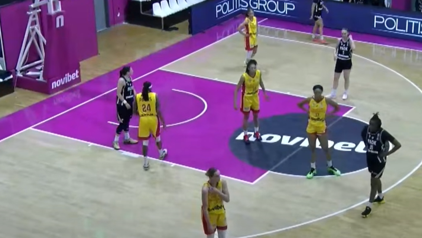 Γυναικείο μπάσκετ: Ο αγώνας του ΠΑΟΚ με τον Αθηναϊκό