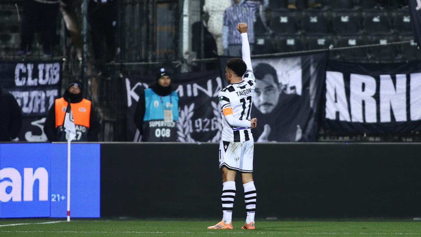 ΠΑΟΚ-ΟΦΗ: Ο Τάισον κάνει το 2-0 και απλοποιεί τα πράγματα για τον Δικέφαλο