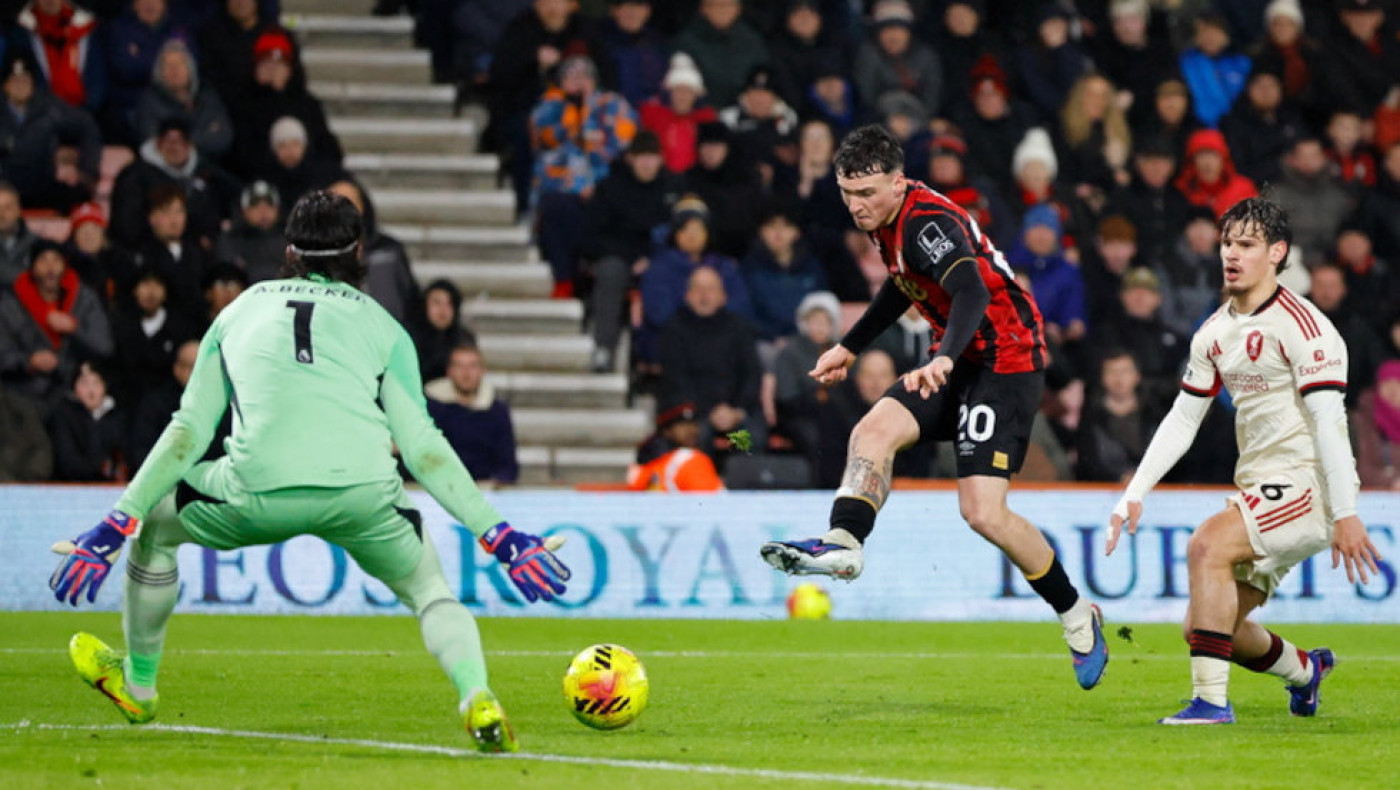 Νέο κάζο για Λίβερπουλ: Η Μπόρνμουθ σόκαρε τους κόκκινους στις καθυστερήσεις