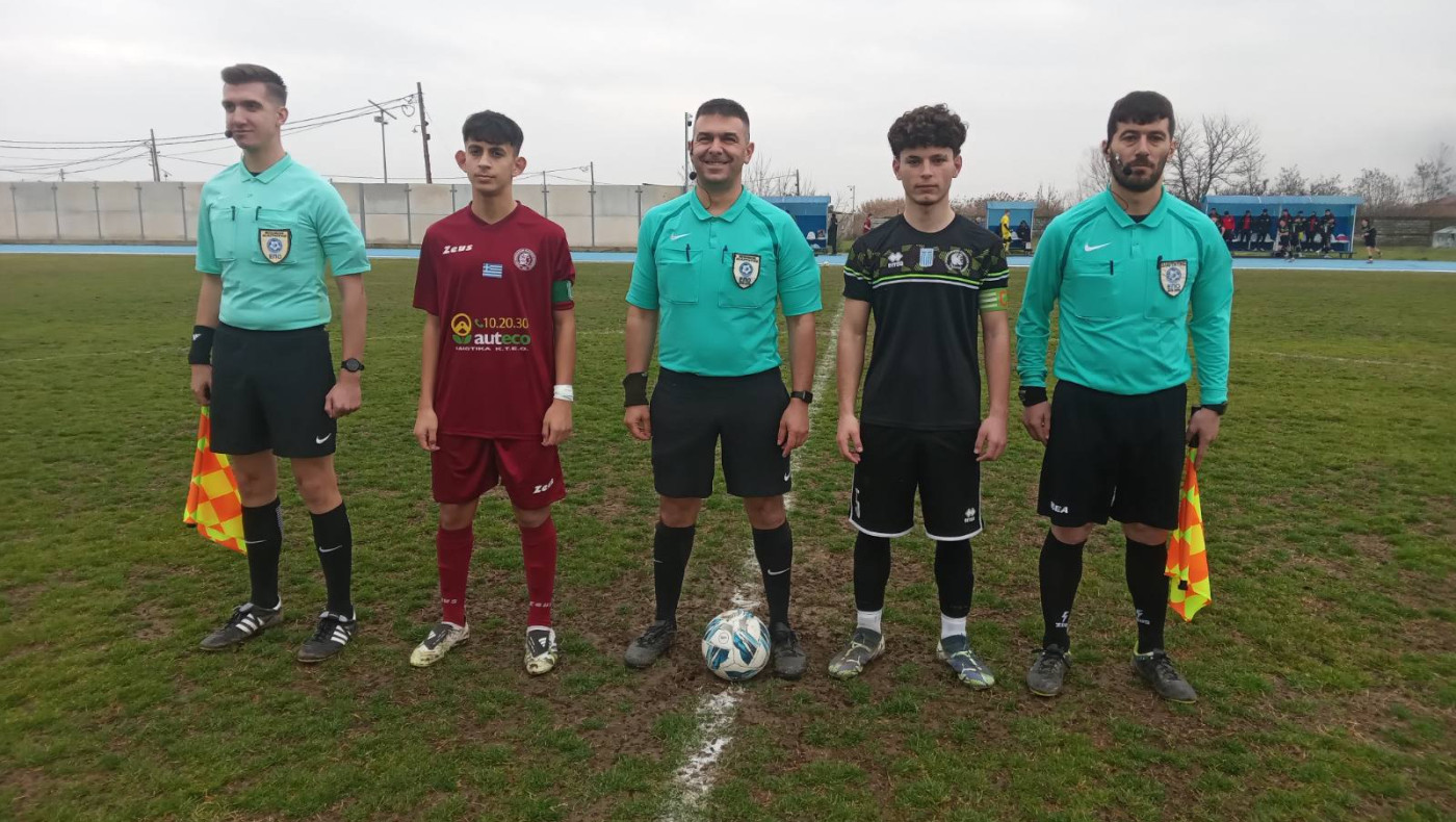 Φωτορεπορτάζ: Ανώδυνη ήττα για την Κ16 της ΕΠΣ Μακεδονίας, από την Ημαθία