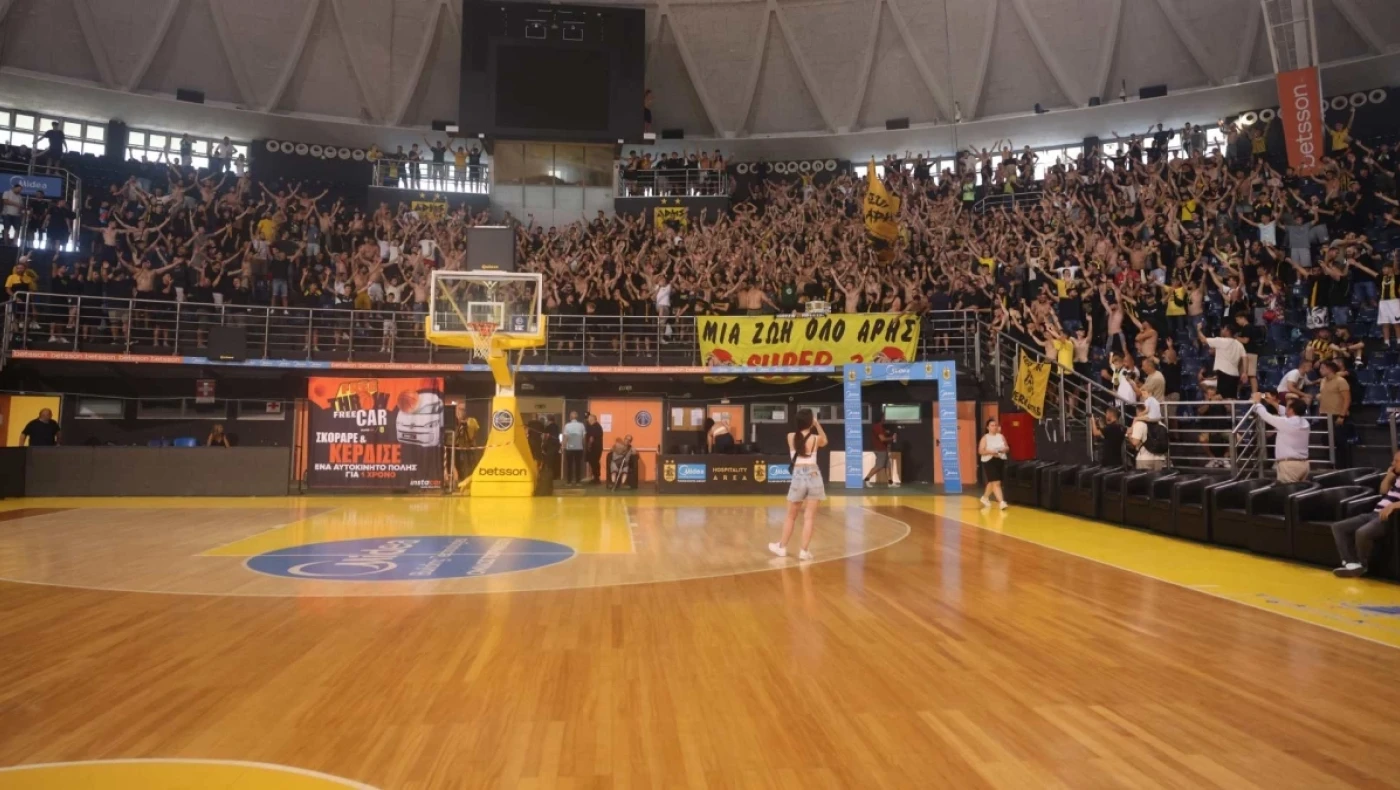 Άρης - Παναθηναϊκός: Έσταζε το Αλεξάνδρειο, πρόβλημα και με τον πίνακα