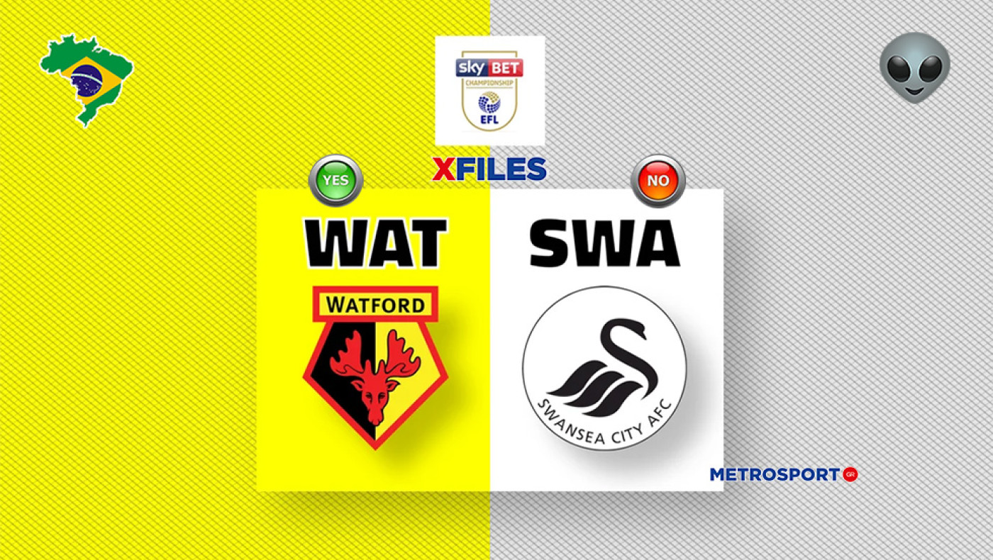 «X-Files» :  O Βραζιλιάνος ήδη προσγειώθηκε στο Λονδίνο : I want to believe you, darling Watford…