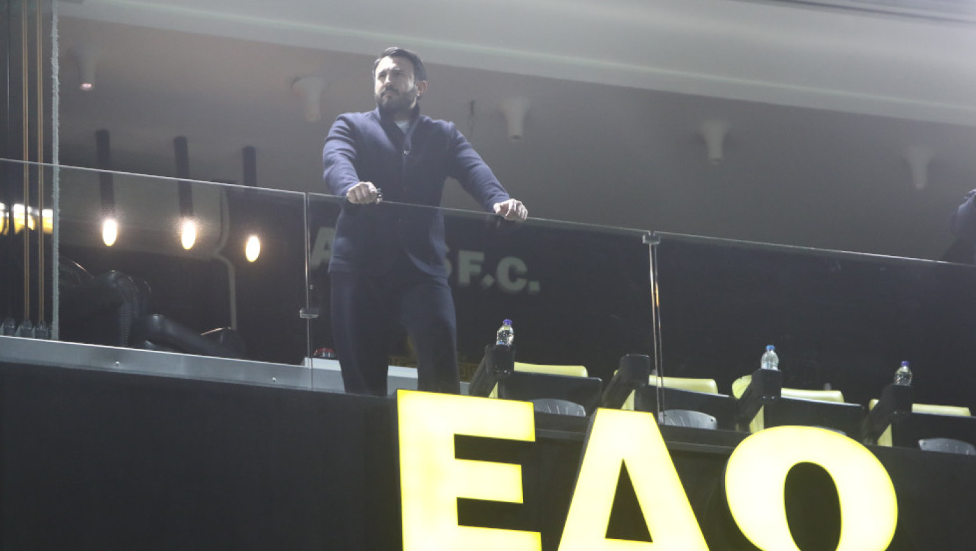 Αποδοκιμασίες κατά του Καρυπίδη μετά τη λήξη του Άρης-ΠΑΟΚ