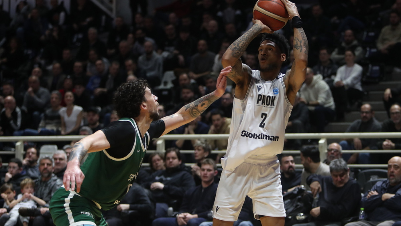 ΠΑΟΚ-Σπόρτινγκ 101-67: Εντυπωσιακός «Δικέφαλος», πήρε την τέταρτη νίκη