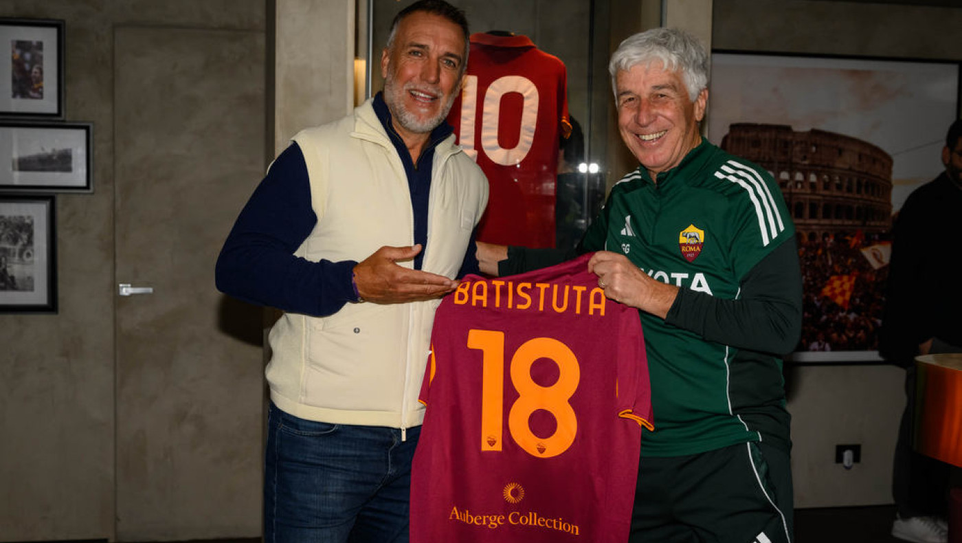 Ρόμα: Συγκίνηση στην επιστροφή Μπατιστούτα μετά από 23 χρόνια