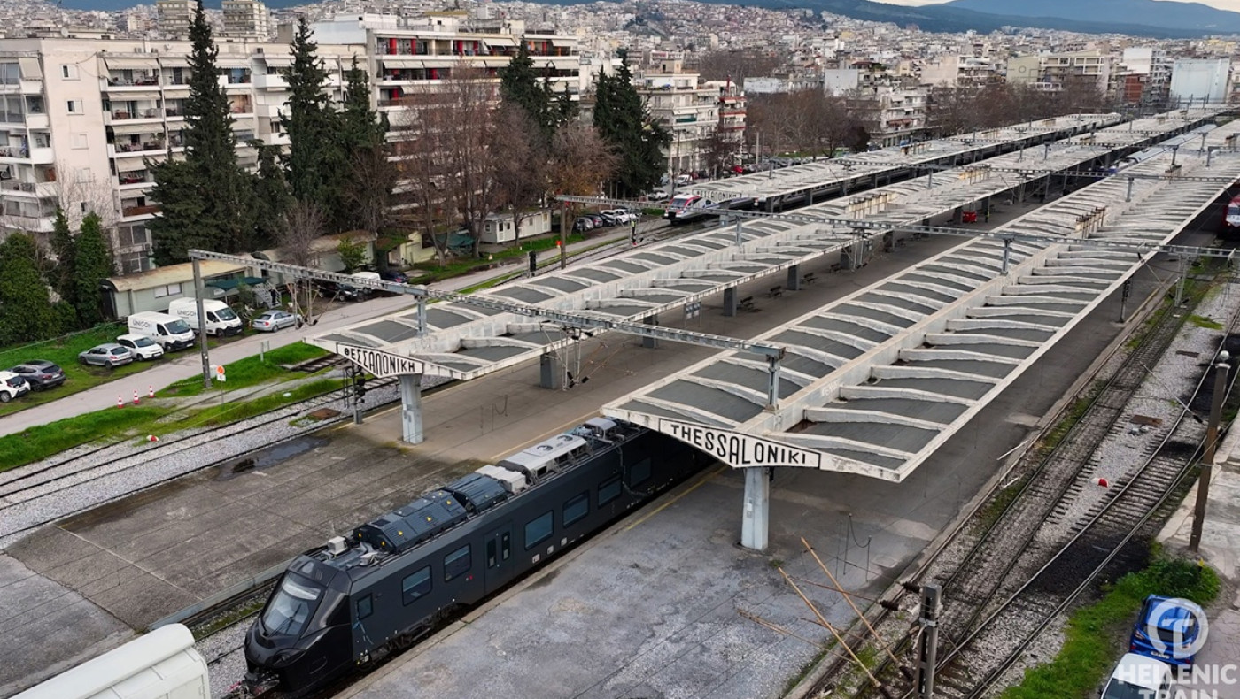 Στη Θεσσαλονίκη το Coradia Stream της Hellenic Train