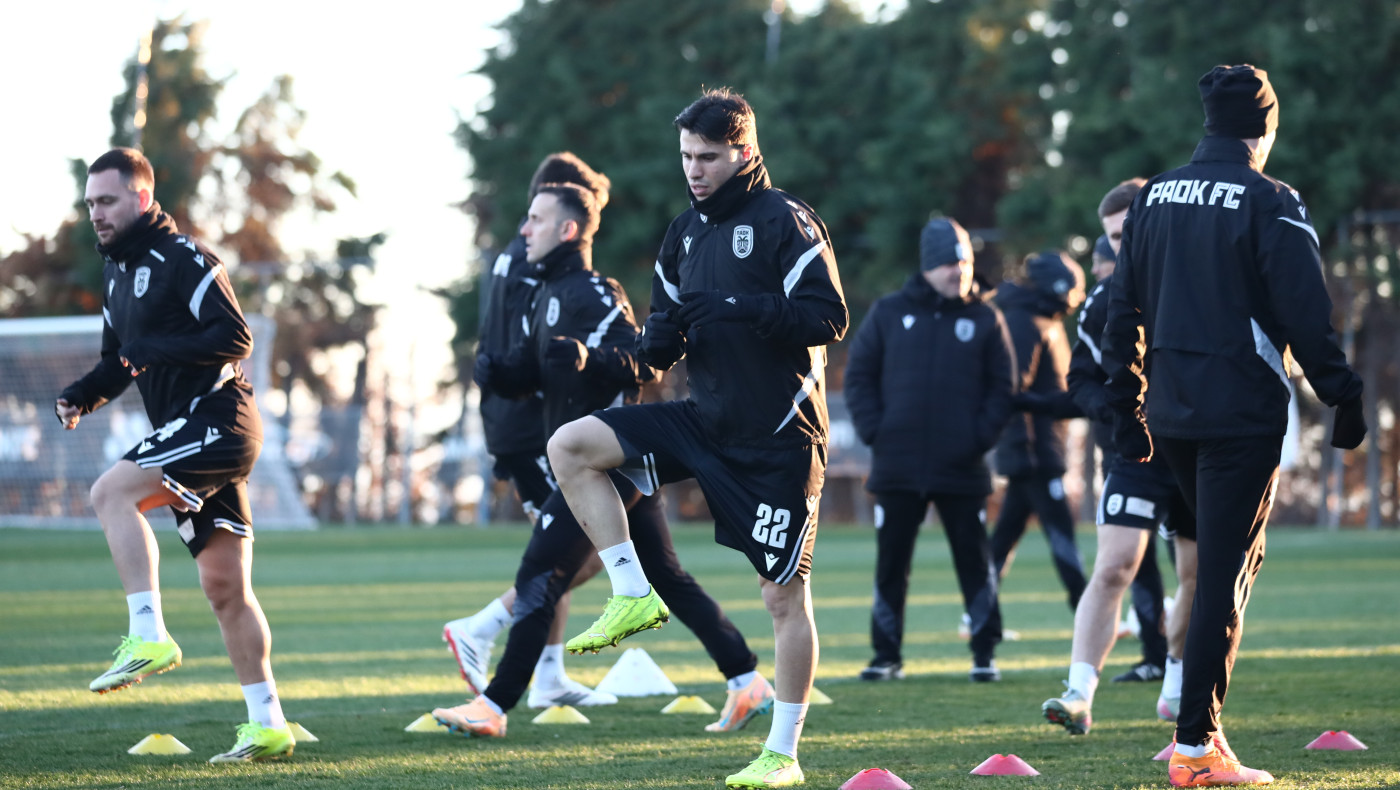 ΠΑΟΚ: Ολοκληρώθηκε η προπόνηση, δεν ανακοινώθηκε αποστολή