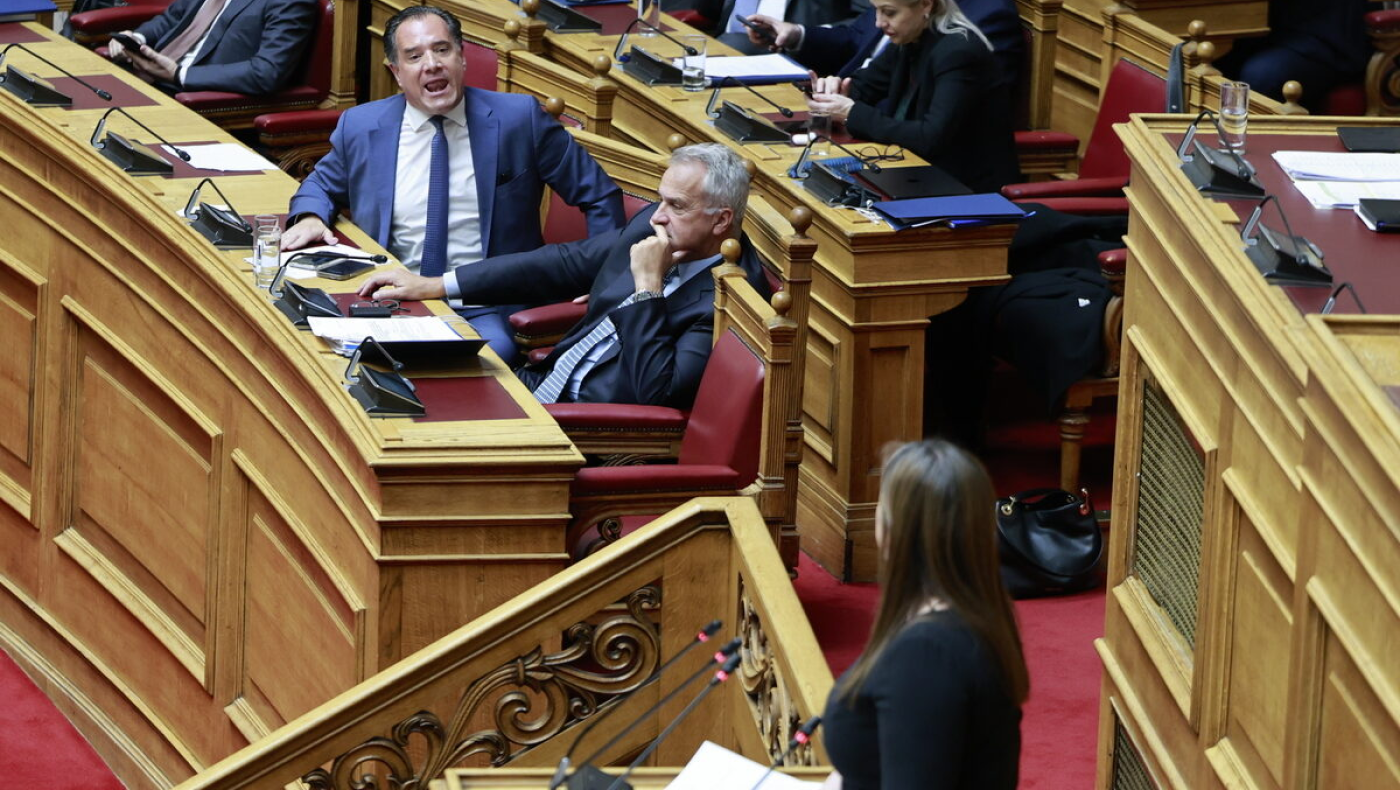 Γεωργιάδης: Μήνυσε Κωνσταντοπούλου φορώντας... κουστούμι