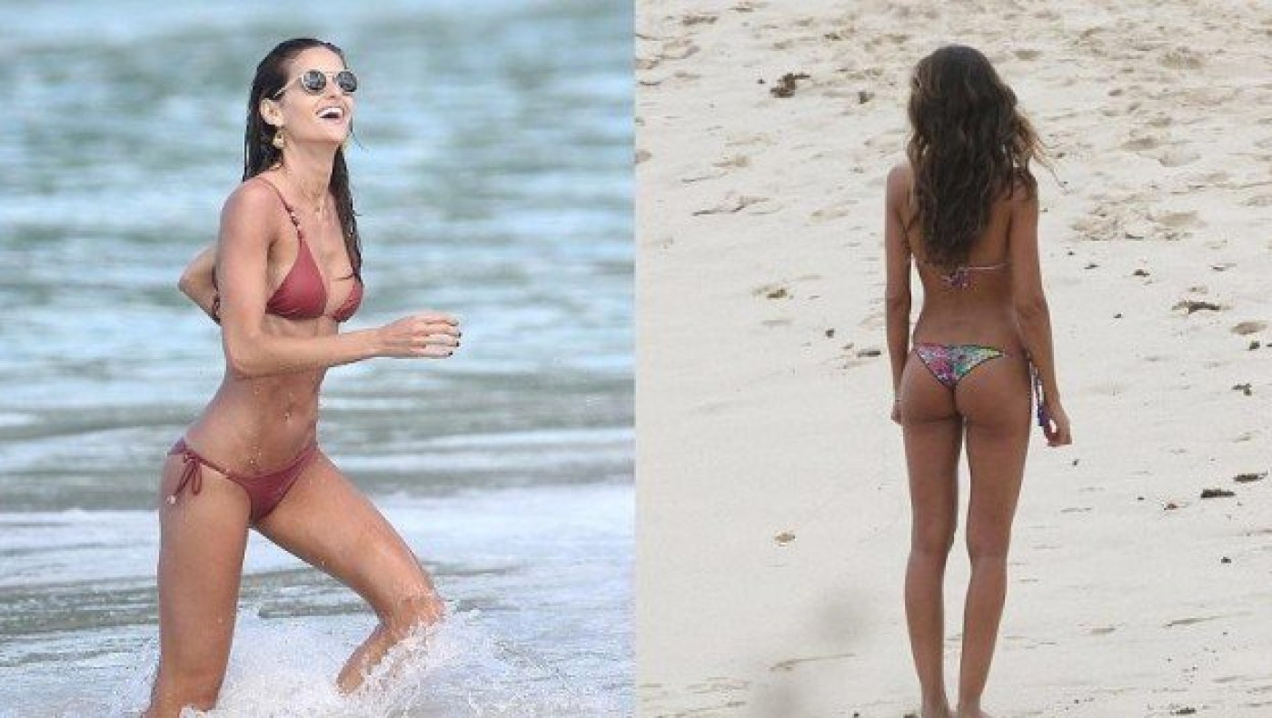 Το μπικίνι της Ιζαμπέλ Γκουλάρτ... ίσα που φαίνεται (pics)