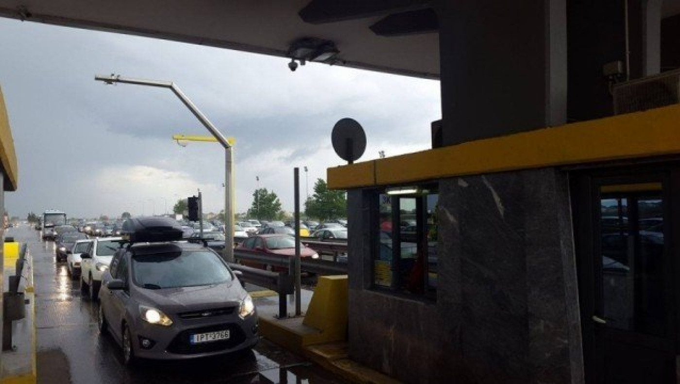 Θεσσαλονίκη: Πρόστιμα σε οδηγούς στα διόδια των Μαλγάρων