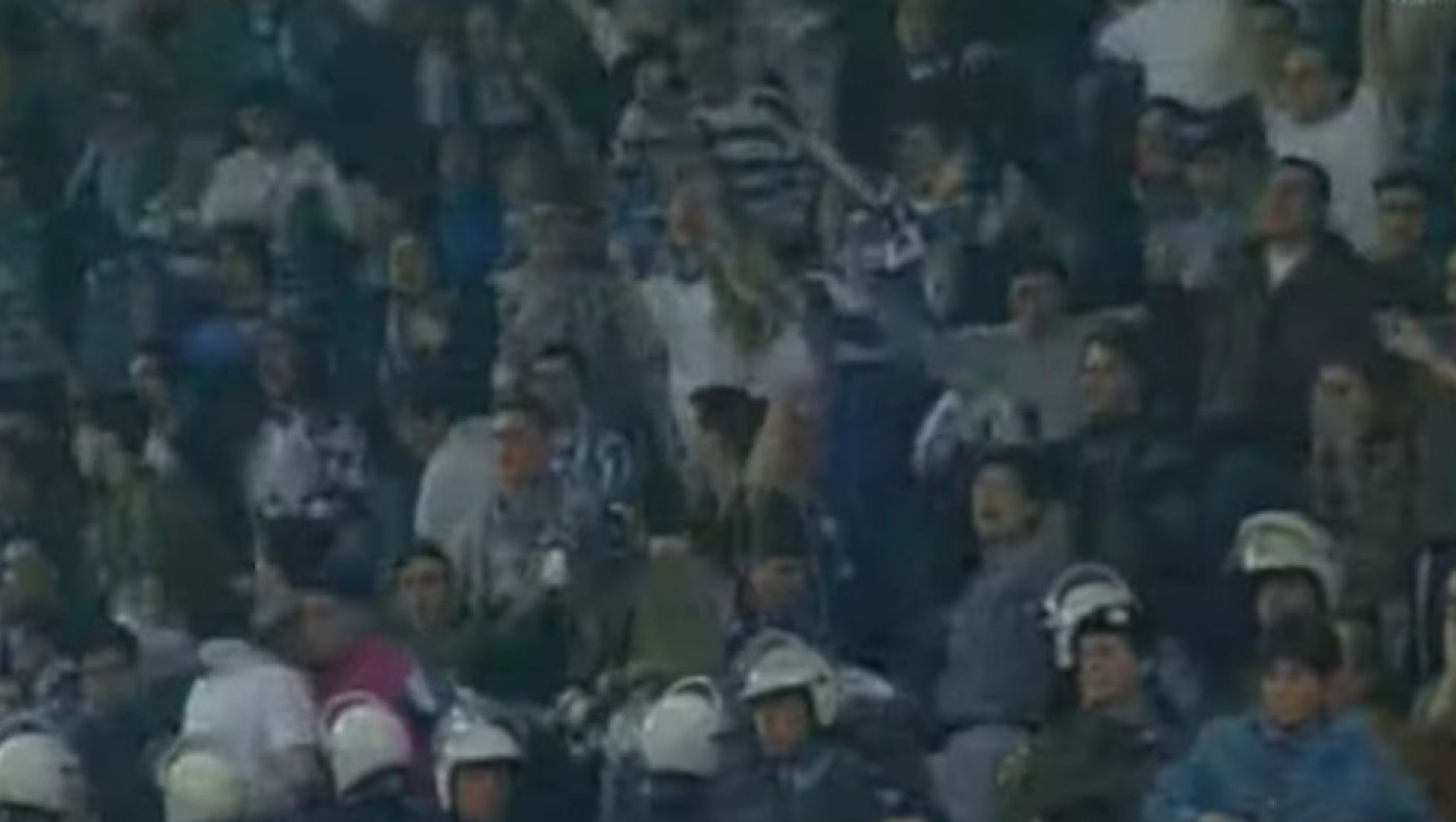 Παναθηναϊκός-Ηρακλής: Όταν οι οπαδοί έβαψαν μπλε την Πάτρα
