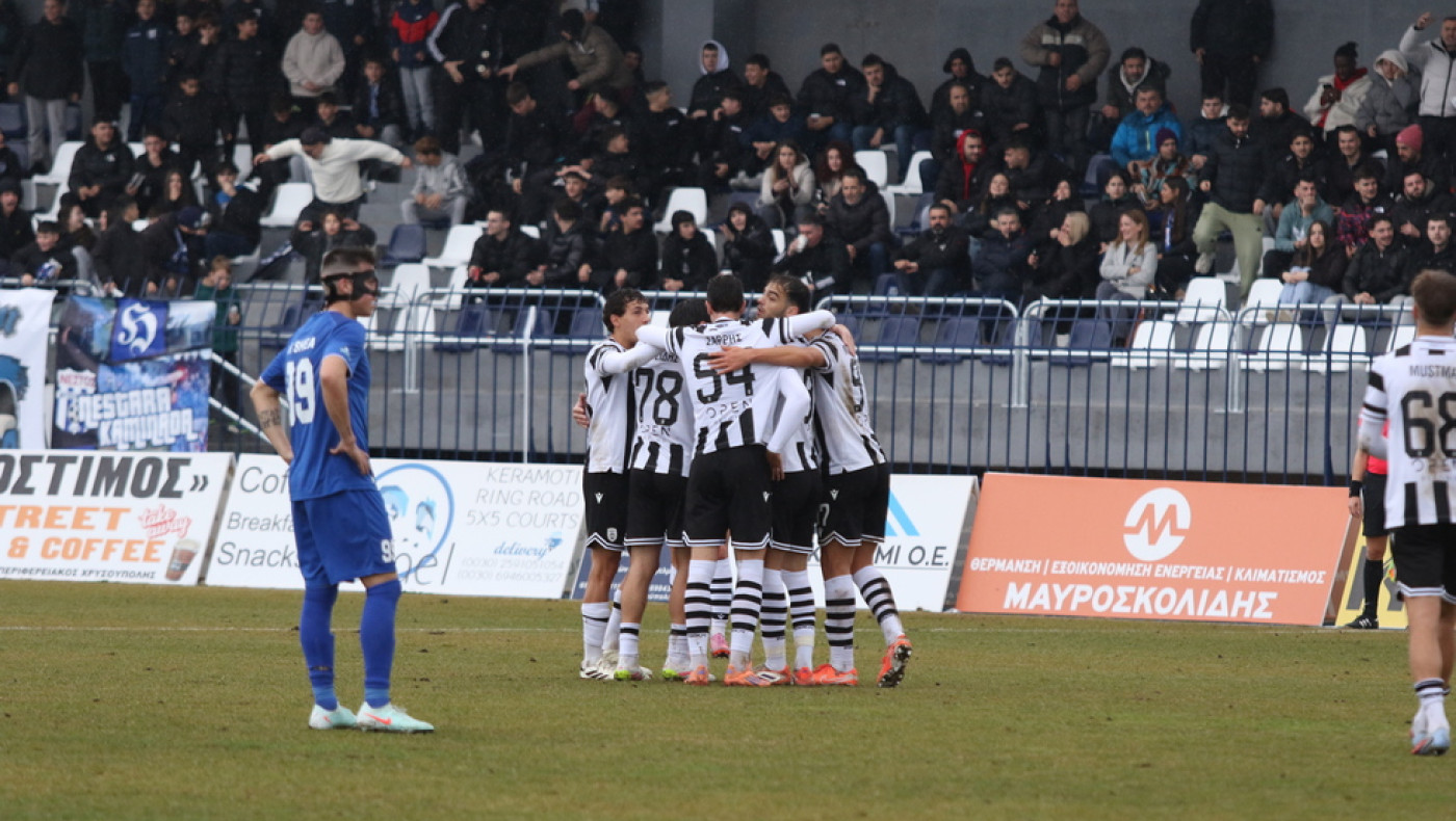 ΠΑΟΚ Β: Η αρχική ενδεκάδα κόντρα στον Νέστο Χρυσούπολης