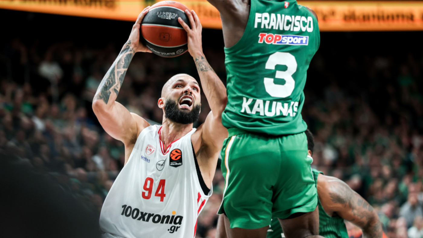 Ένας Φουρνιέ δεν έφερε την άνοιξη: Ο Ολυμπιακός λύγισε από τη Ζαλγκίρις σε ματς 50 λεπτών