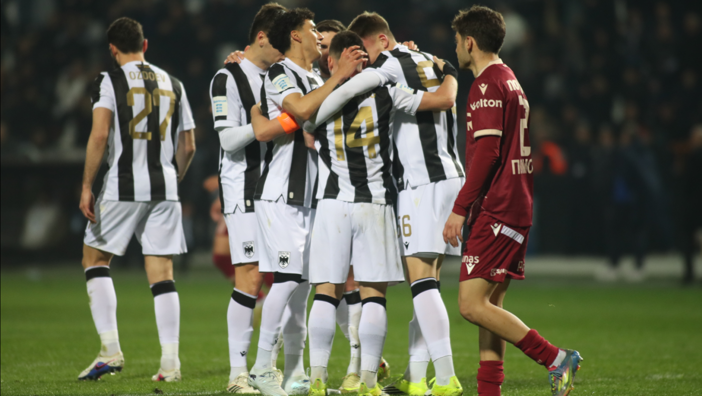 ΠΑΟΚ: Κυριαρχία και βλέμμα στην κορυφή