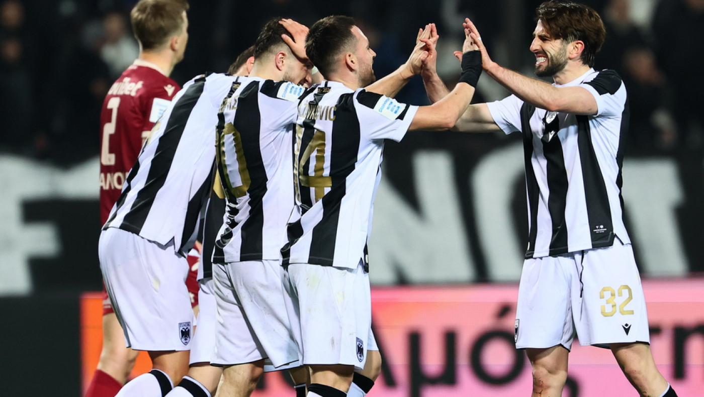 Super League: Ολοταχώς για κορυφή ο ΠΑΟΚ-Πώς διαμορφώνεται η βαθμολογία