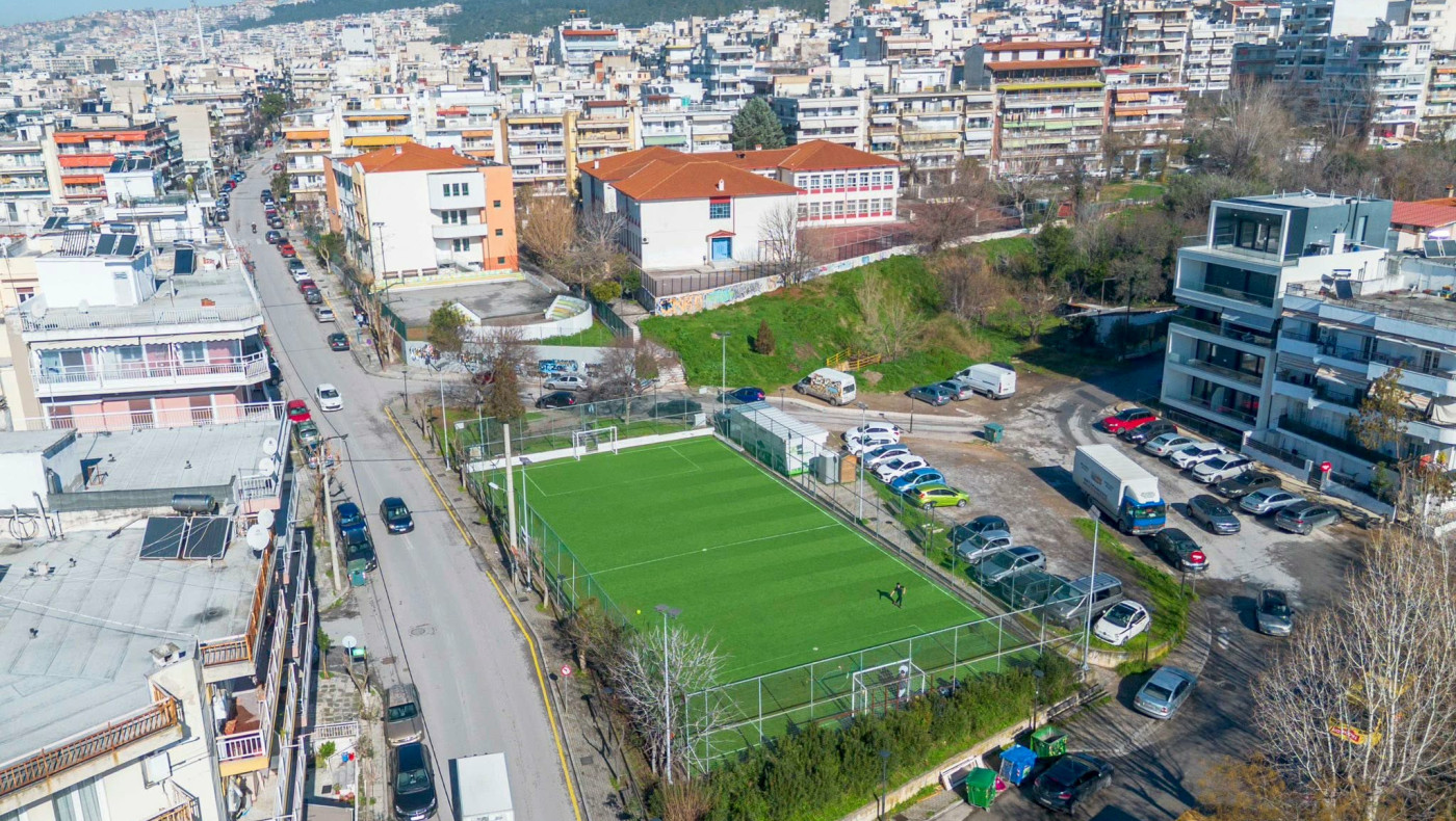 Θεσσαλονίκη: Παραδόθηκε το γήπεδο 5x5 της Τριανδρίας