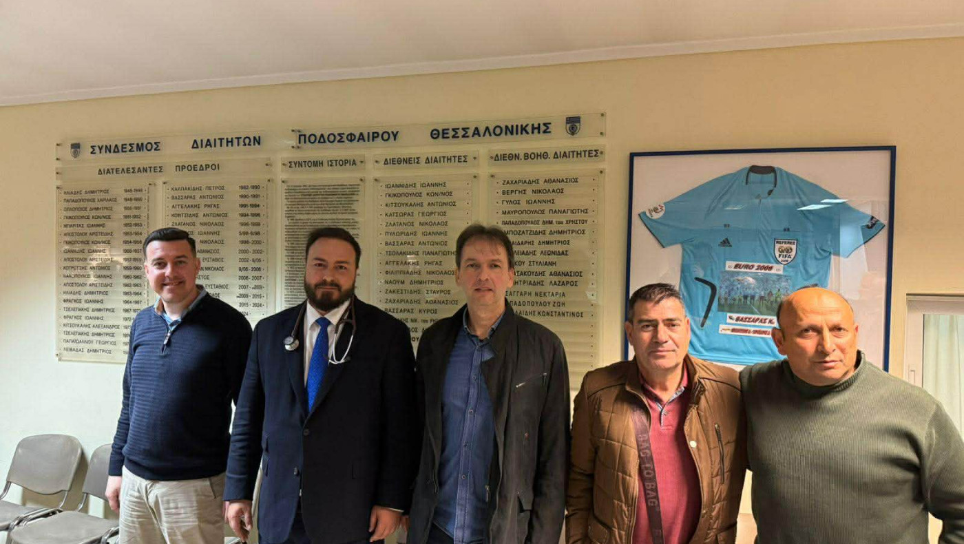 Διαμαντής Γκολιδάκης: Δωρεάν καρδιολογικός έλεγχος για τους διαιτητές