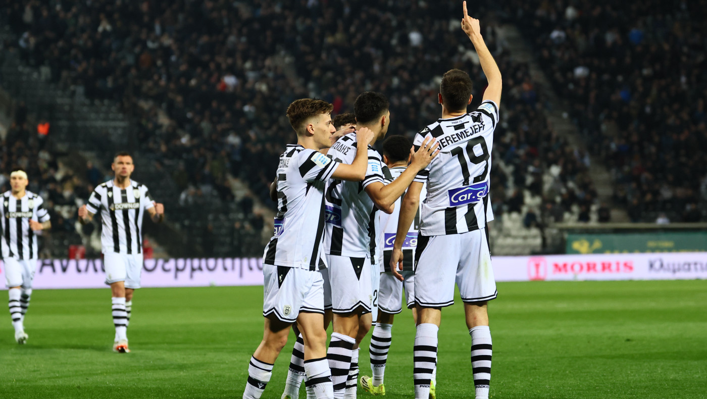 Πάρτι στο... χαλαρό για τον ΠΑΟΚ, 3-0 τον Λεβαδειακό στη φορτισμένη Τούμπα