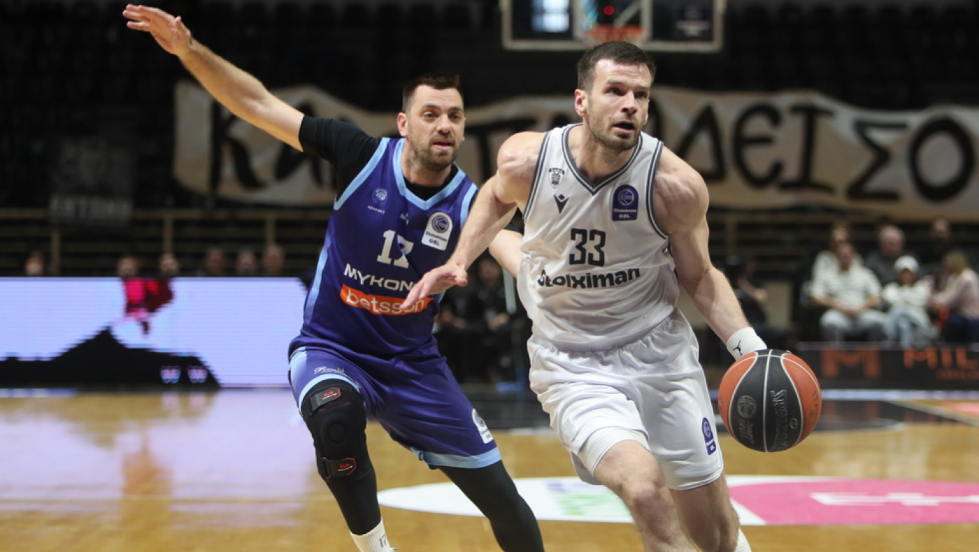 ΠΑΟΚ-Μύκονος 100-87: Σόου Ντίμσα-Ομορούγι και επιστροφή στις νίκες