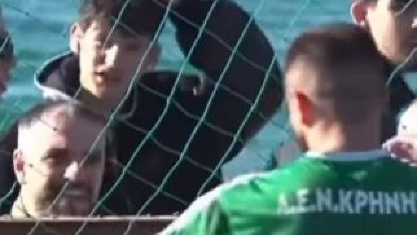 Λεξ: Στα... κάγκελα πανηγυρίζοντας γκολ της ΑΕΝ Κρήνης!