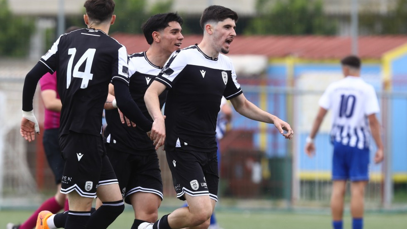 ΠΑΟΚ Κ19: Εμεινε στην ισοπαλία με τον Ατρόμητο στο Περιστέρι