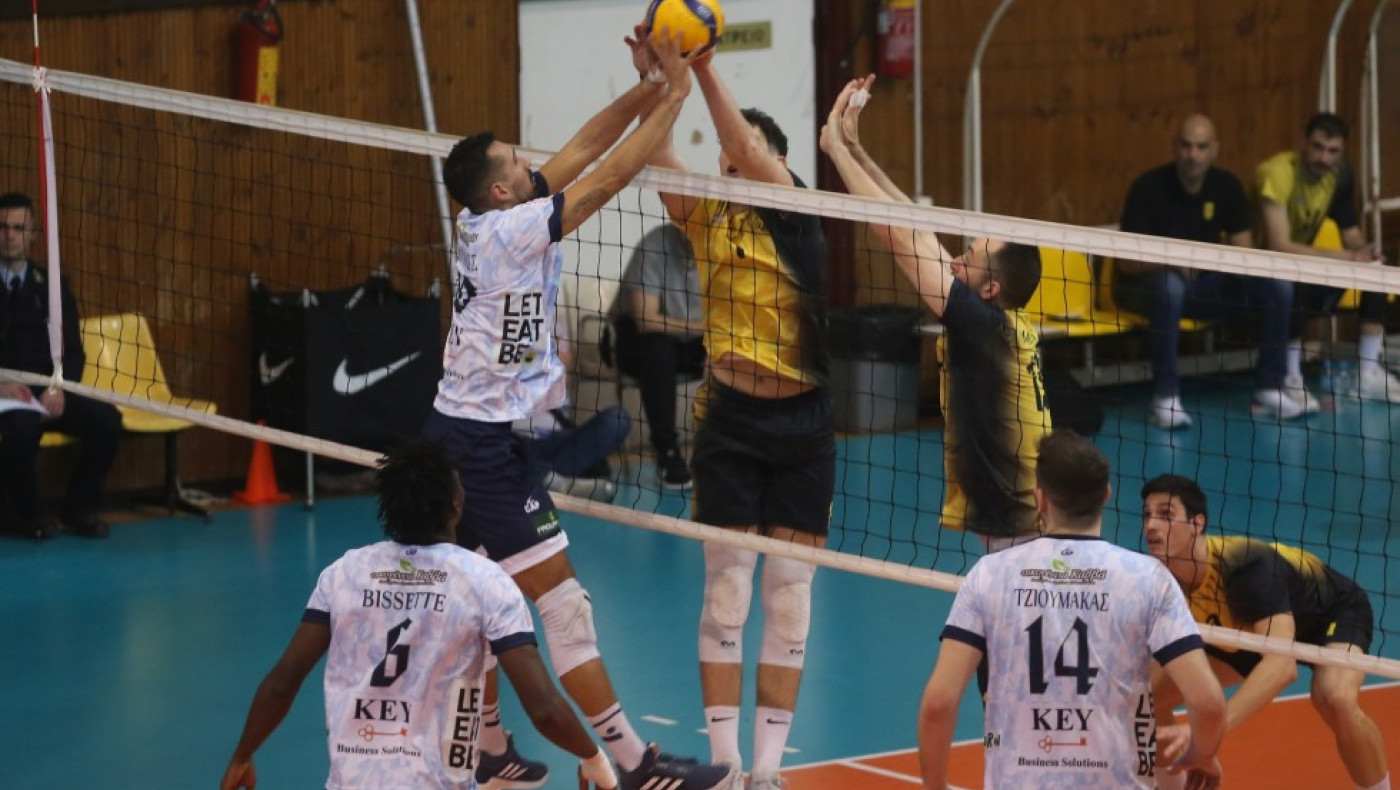 Η μάχη του Άρη με τον Ηρακλή για την άνοδο (3-1 σετ)