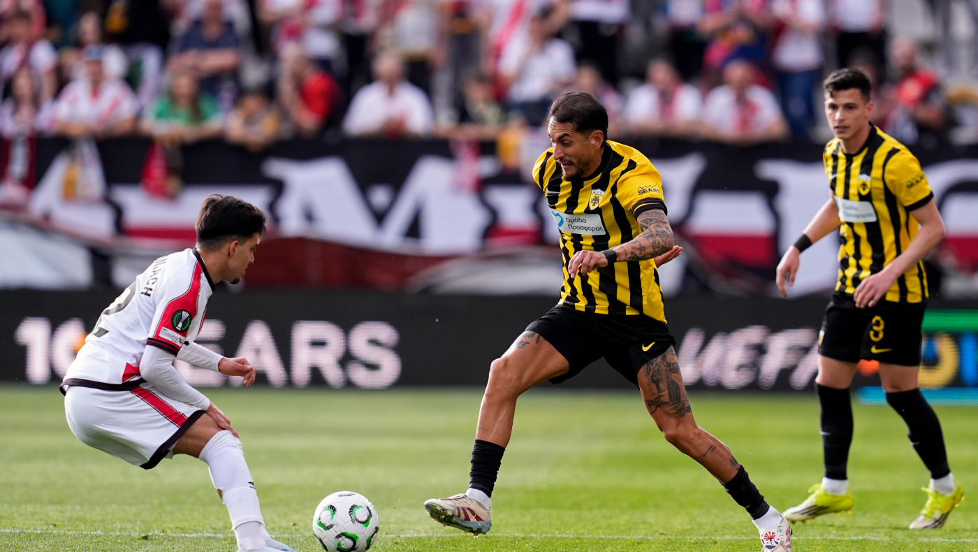 Conference League: Κατηφόρα για την ΑΕΚ στην Ισπανία- Βαριά ήττα από τη Ράγιο Βαγιεκάνο (3-0)