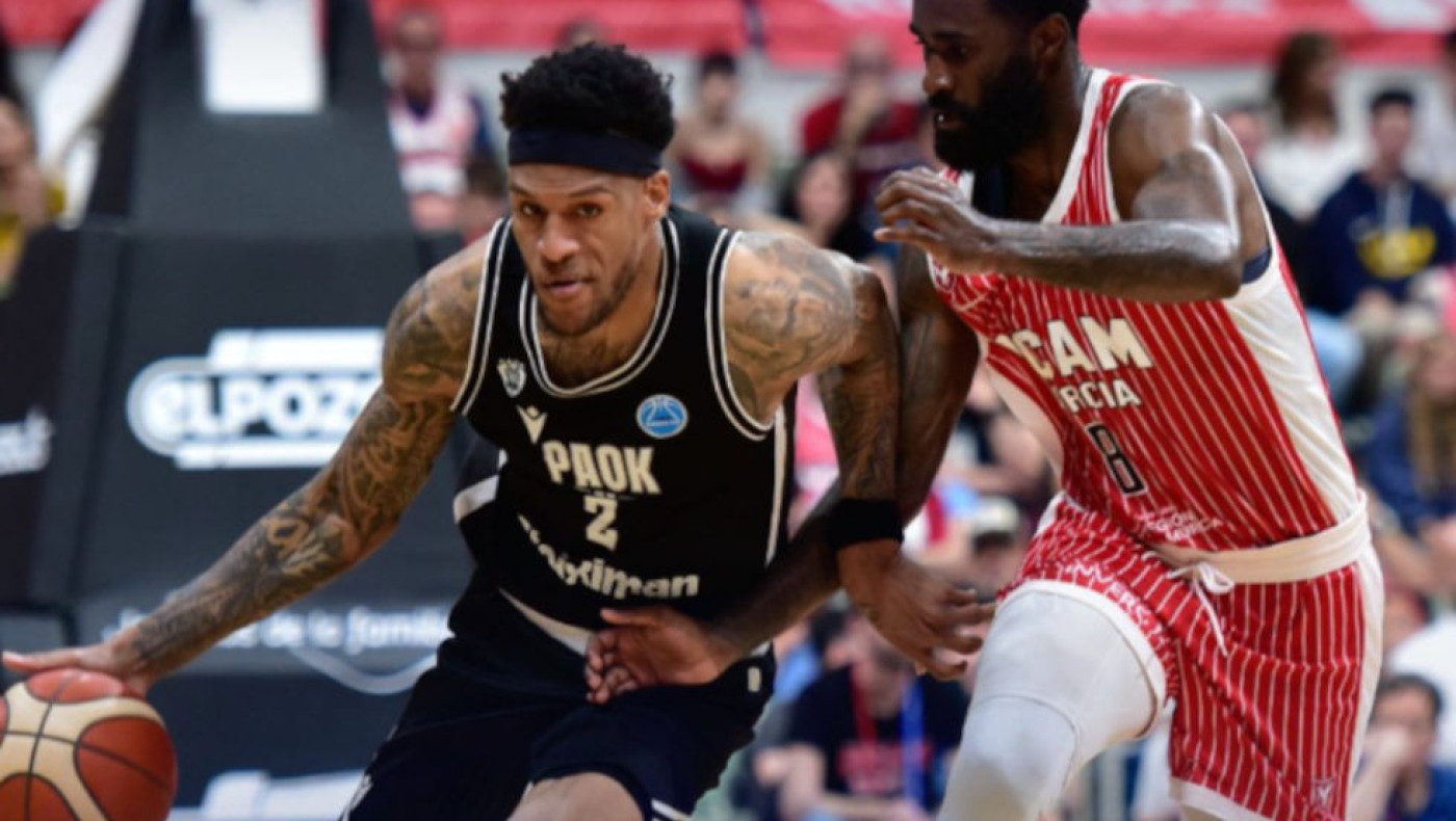 Το τεράστιο τρίποντο του Μέλβιν που ξέρανε τη Μούρθια και έστειλε τον ΠΑΟΚ στον τελικό